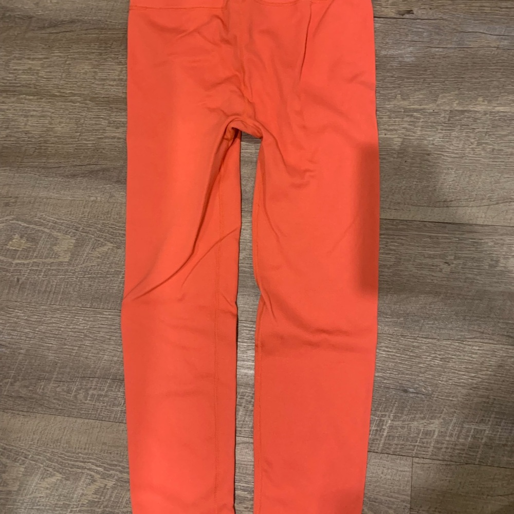 Calvin Klein Orange Leggings Vibrant and Stylish